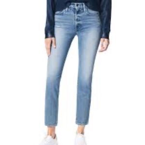 Joe's Jeans The Luna High Rise Cigarette Jeans Heartache Wash Sz 33